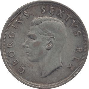 1952 SILVER 5 SHILLING SOUTH AFRICA - SILVER WORLD COINS - Cambridgeshire Coins