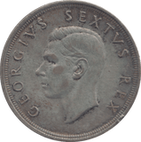 1952 SILVER 5 SHILLING SOUTH AFRICA - SILVER WORLD COINS - Cambridgeshire Coins