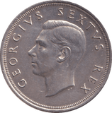 1952 SILVER 5 SHILLING SOUTH AFRICA - SILVER WORLD COINS - Cambridgeshire Coins