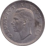 1952 SILVER CROWN SOUTH AFRICA - SILVER WORLD COINS - Cambridgeshire Coins