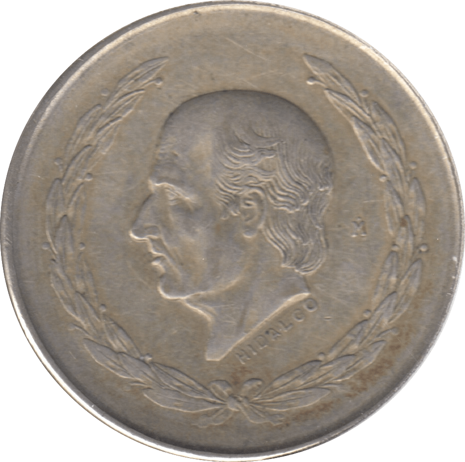 1952 SILVER FIVE PESO MEXICO - WORLD COINS - Cambridgeshire Coins