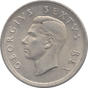 1952 SILVER FIVE SHILLINGS SOUTH AFRICA - SILVER WORLD COINS - Cambridgeshire Coins