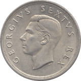 1952 SILVER FIVE SHILLINGS SOUTH AFRICA - SILVER WORLD COINS - Cambridgeshire Coins
