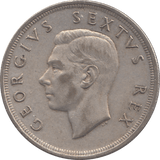 1952 SILVER FIVE SHILLINGS SOUTH AFRICA - SILVER WORLD COINS - Cambridgeshire Coins