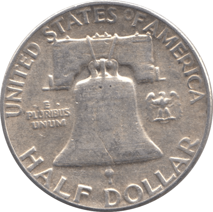 1952 SILVER HALF DOLLAR USA - SILVER WORLD COINS - Cambridgeshire Coins