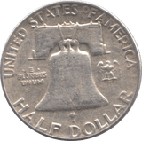 1952 SILVER HALF DOLLAR USA - SILVER WORLD COINS - Cambridgeshire Coins