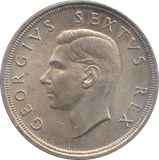 1952 SOUTH AFRICA 5 SHILLINGS - SILVER WORLD COINS - Cambridgeshire Coins