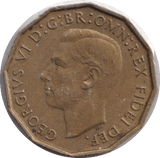 1952 THREEPENCE ( AUNC ) - THREEPENCE - Cambridgeshire Coins