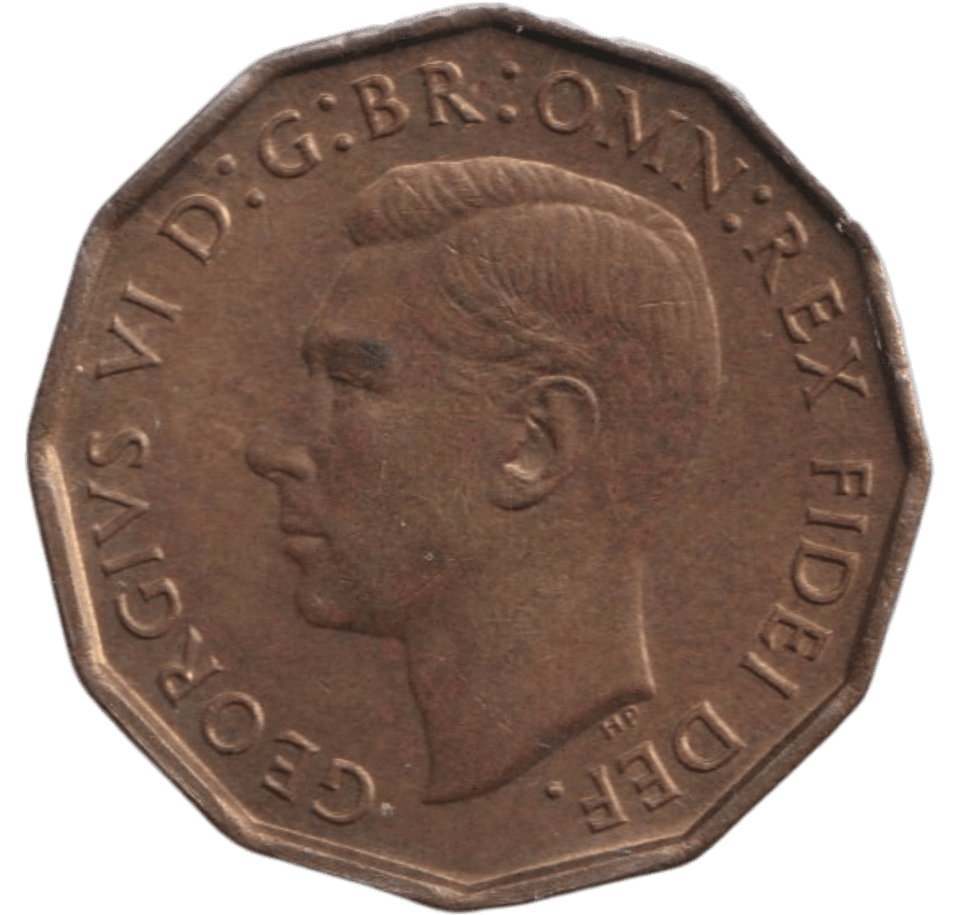 1952 THREEPENCE ( UNC ) - THREEPENCE - Cambridgeshire Coins