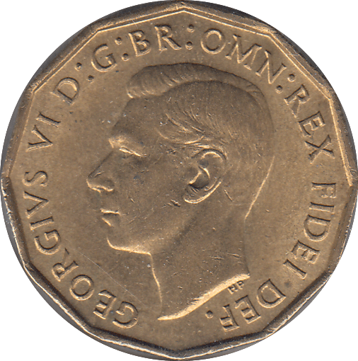 1952 THREEPENCE ( UNC ) - THREEPENCE - Cambridgeshire Coins