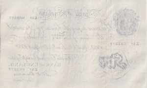 1952 WHITE FIVE POUND NOTE APRIL 18 LONDON BANK OF ENGLAND BEALE W£5-46 - £5 BANKNOTES WHITE - Cambridgeshire Coins