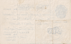 1952 WHITE FIVE POUND NOTE JUNE 5TH LONDON BANK OF ENGLAND BEALE W£5-51 ( VF ) - £5 BANKNOTES WHITE - Cambridgeshire Coins