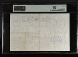 1952 WHITE FIVE POUNDS BANKNOTE BEALE PMG 30 VERY FINE X35098846 - PMG CERTIFIED ENGLISH BANKNOTES - Cambridgeshire Coins