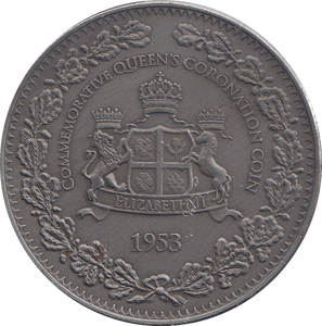 1953 COMMEMORATIVE QUEENS CORONATION - WORLD COINS - Cambridgeshire Coins
