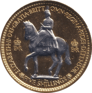 1953 CROWN GILTED - WORLD COINS - Cambridgeshire Coins