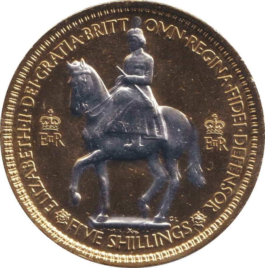 1953 CROWN GILTED - WORLD COINS - Cambridgeshire Coins