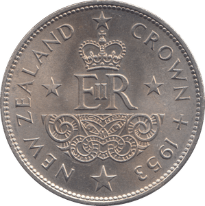 1953 CROWN NEW ZEALAND - WORLD COINS - Cambridgeshire Coins