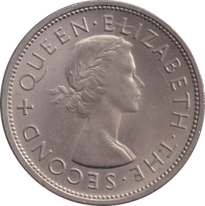 1953 CROWN NEW ZEALAND - WORLD COINS - Cambridgeshire Coins