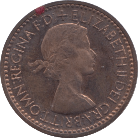 1953 FARTHING ( PROOF ) - Farthing - Cambridgeshire Coins