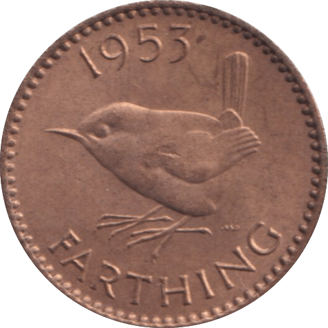 1953 FARTHING ( UNC ) - FARTHING - Cambridgeshire Coins