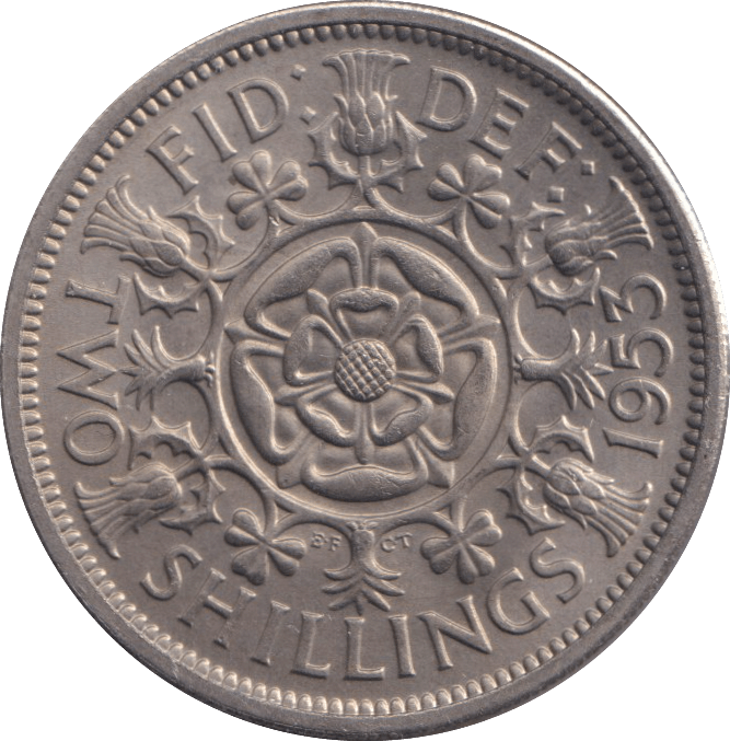 1953 FLORIN ( UNC ) - FLORIN - Cambridgeshire Coins
