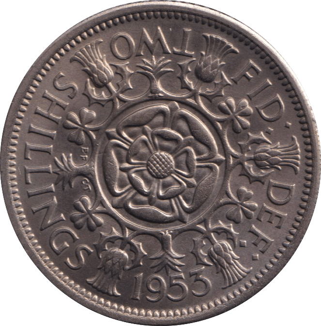 1953 FLORIN ( UNC ) - FLORIN - Cambridgeshire Coins