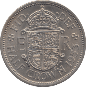 1953 HALFCROWN ( BU ) - HALFCROWN - Cambridgeshire Coins