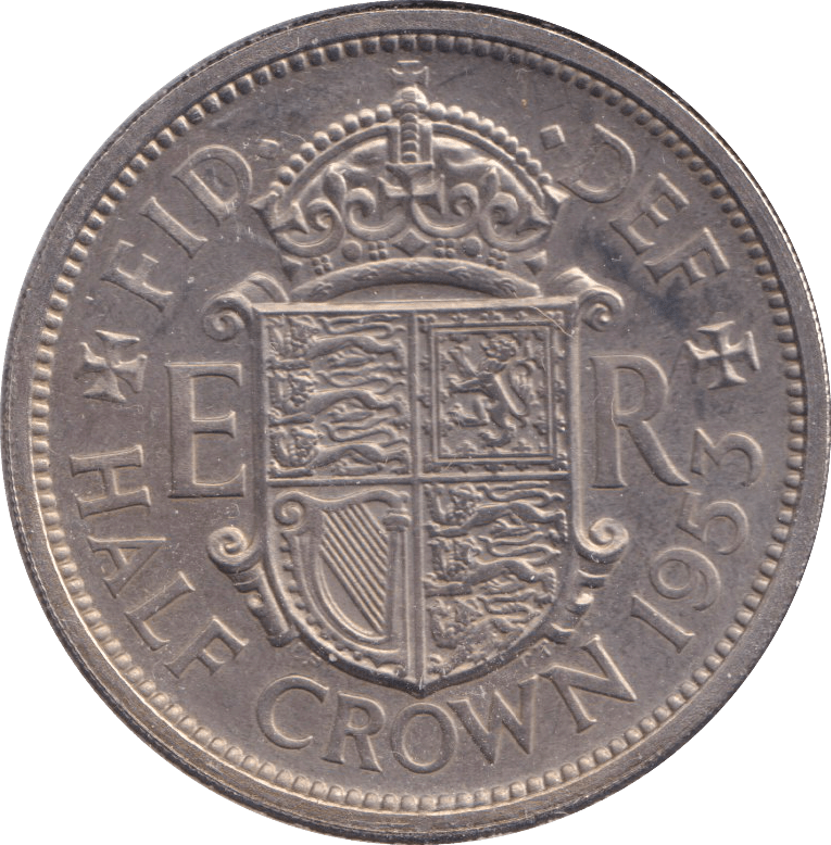 1953 HALFCROWN ( PROOF ) 2 - HALFCROWN - Cambridgeshire Coins
