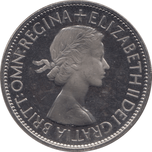 1953 HALFCROWN ( PROOF ) - Halfcrown - Cambridgeshire Coins