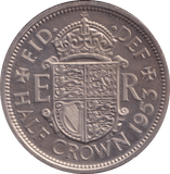 1953 HALFCROWN ( PROOF ) - HALFCROWN - Cambridgeshire Coins