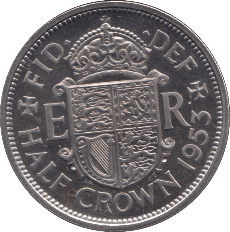1953 HALFCROWN ( PROOF ) - Halfcrown - Cambridgeshire Coins