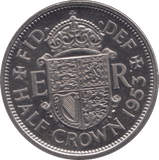 1953 HALFCROWN ( PROOF ) - Halfcrown - Cambridgeshire Coins