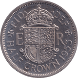 1953 HALFCROWN ( PROOF ) - Halfcrown - Cambridgeshire Coins