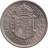 1953 HALFCROWN ( UNC ) - HALFCROWN - Cambridgeshire Coins