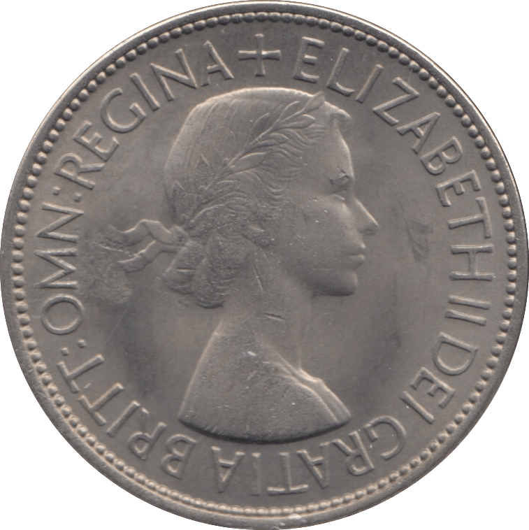 1953 HALFCROWN ( UNC ) - HALFCROWN - Cambridgeshire Coins