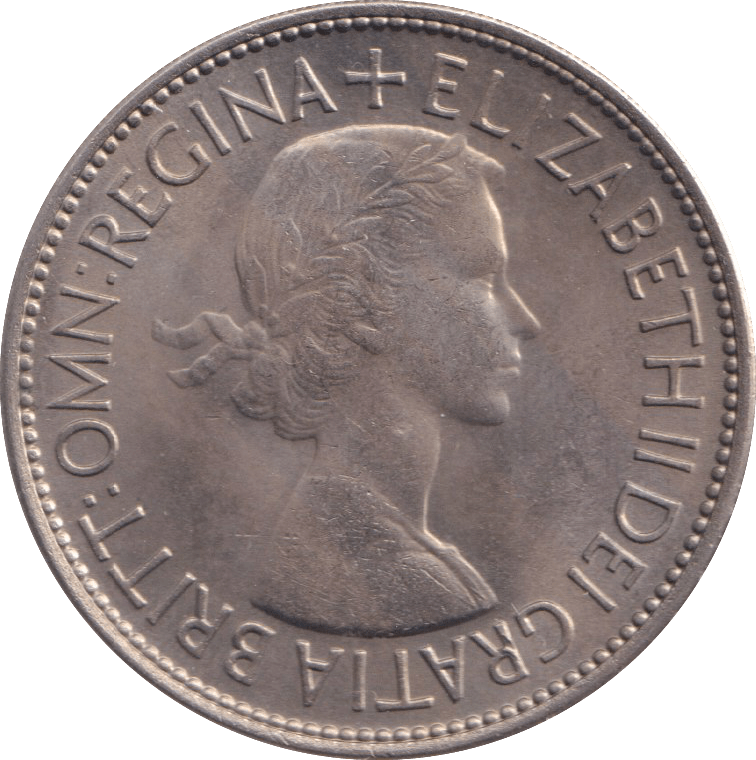 1953 HALFCROWN ( UNC ) - HALFCROWN - Cambridgeshire Coins