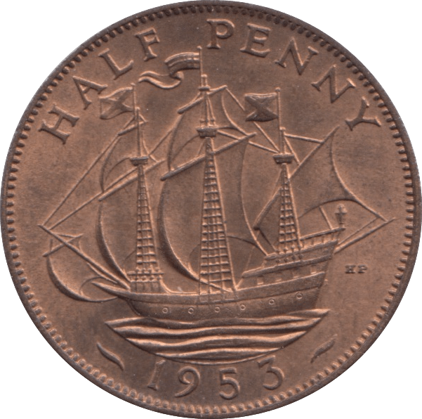 1953 HALFPENNY ( BU ) - Halfpenny - Cambridgeshire Coins
