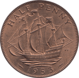 1953 HALFPENNY ( BU ) - Halfpenny - Cambridgeshire Coins