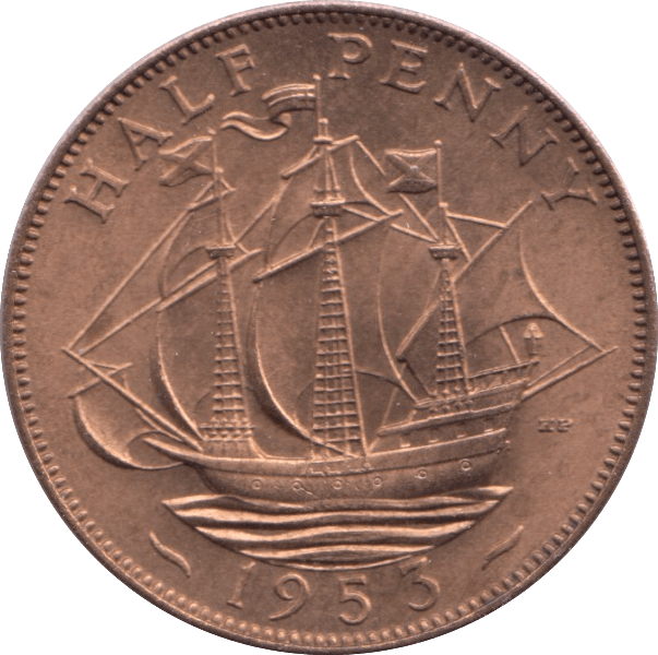 1953 HALFPENNY ( PROOF ) - Halfpenny - Cambridgeshire Coins