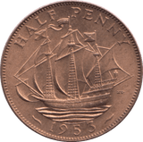 1953 HALFPENNY ( PROOF ) - Halfpenny - Cambridgeshire Coins