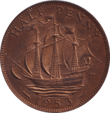 1953 HALFPENNY ( PROOF ) - HALFPENNY - Cambridgeshire Coins