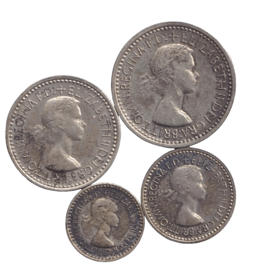 1953 MAUNDY SET ST PAUL'S CATHEDRAL ELIZABETH II - Maundy Set - Cambridgeshire Coins