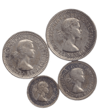 1953 MAUNDY SET ST PAUL'S CATHEDRAL ELIZABETH II - Maundy Set - Cambridgeshire Coins