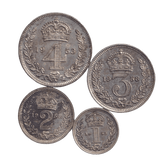 1953 MAUNDY SET ST PAUL'S CATHEDRAL ELIZABETH II - Maundy Set - Cambridgeshire Coins