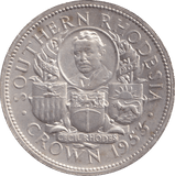 1953 ONE CROWN SOUTHERN RHODESIA - SILVER WORLD COINS - Cambridgeshire Coins