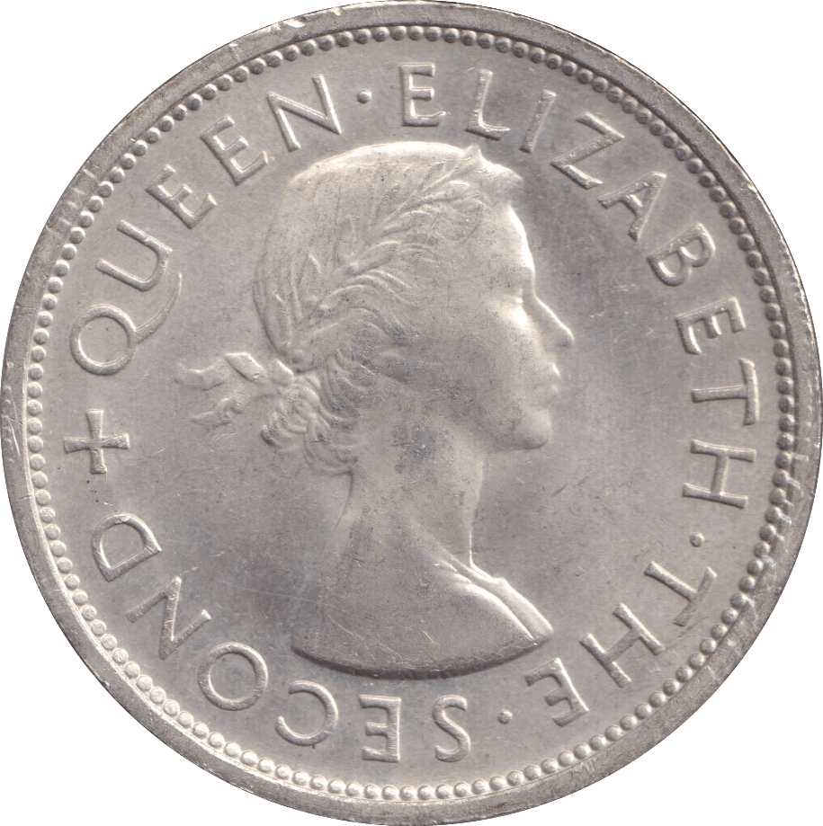 1953 ONE CROWN SOUTHERN RHODESIA - SILVER WORLD COINS - Cambridgeshire Coins