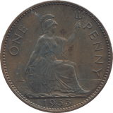 1953 ONE PENNY ( UNC ) - WORLD COINS - Cambridgeshire Coins