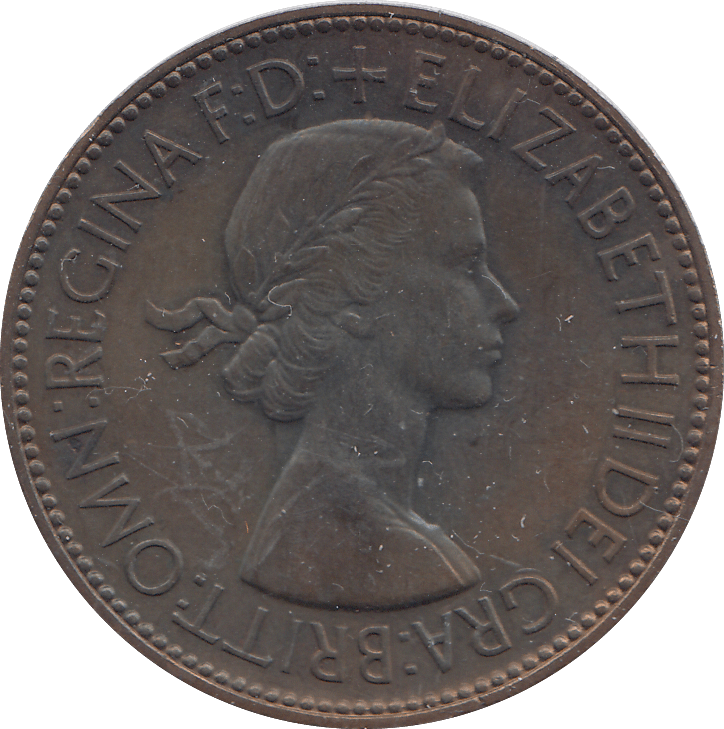 1953 ONE PENNY ( UNC ) - WORLD COINS - Cambridgeshire Coins