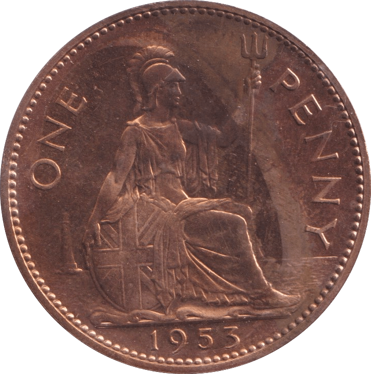 1953 PENNY 1 ( PROOF ) - Penny - Cambridgeshire Coins