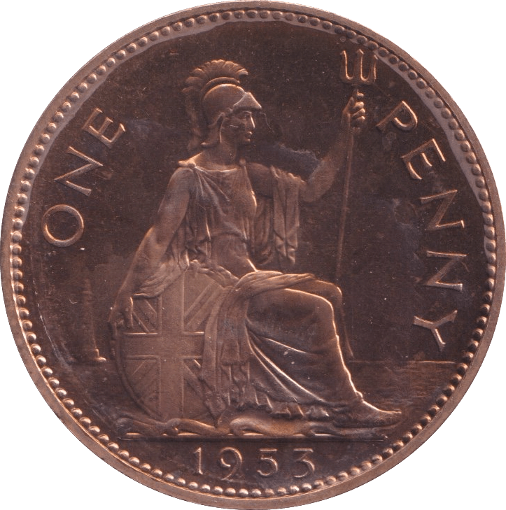 1953 PENNY 2 ( PROOF ) - Penny - Cambridgeshire Coins